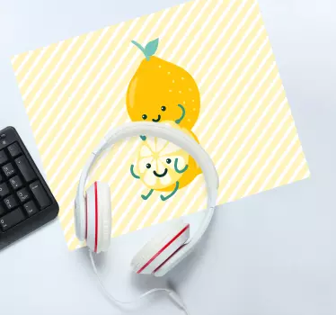 Cuki gyümölcs karakterek mouse pad eredeti - TenStickers
