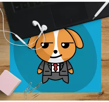 Dapper kutyás karakter mouse pad eredeti - TenStickers