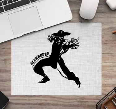 Dinamikus cowboy karakter - egérpad eredeti - TenStickers