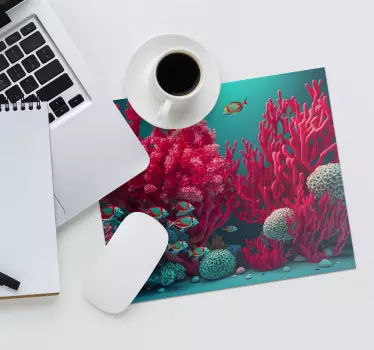 egérpadok eredeti viva magenta zátony - TenStickers
