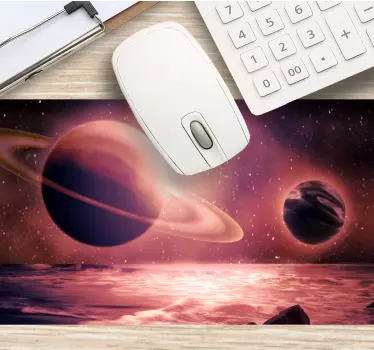 Égi bolygói táj - mouse pad szerencsejáték - TenStickers
