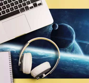 Égi orbitális táj - mouse pad szerencsejáték - TenStickers
