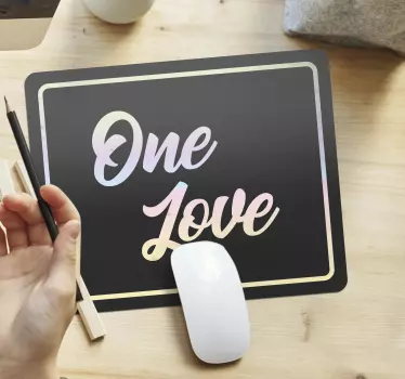 Egy szerelem idézet mouse pad outes - TenStickers