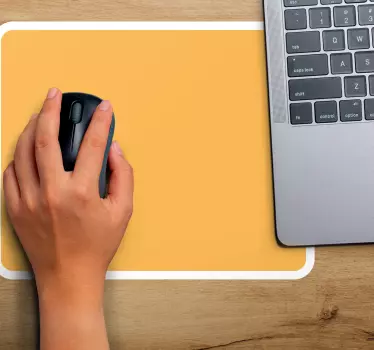Egyszerű narancssárga felület egérpad minták - TenStickers