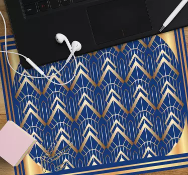 Elegáns geometriai elem mouse pad minták - TenStickers