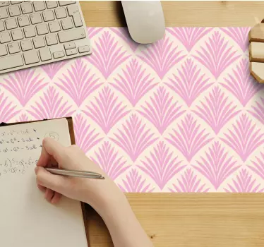 Elegáns levél minta egérpad minták - TenStickers