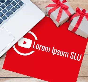 Elegáns logó Átvezetés egérpad - TenStickers