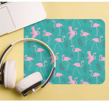 Elegáns trópusi mintával eredeti egérpad - TenStickers