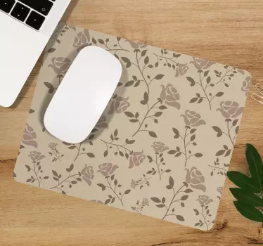 Elegáns virágkomponens egérpad minták - TenStickers