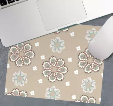 Elegáns virágminták egérpadhoz - TenStickers