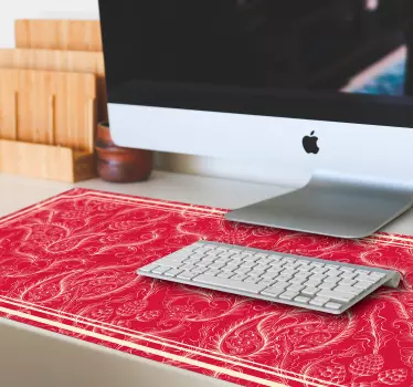 Elegáns virágmintás egérpad minták - TenStickers
