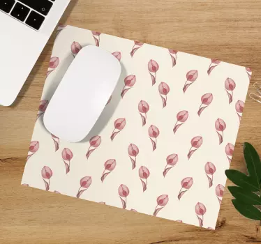 Elegáns virágos motívumok egérpad minták - TenStickers