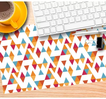 Élénk geometrikus minták egérpadhoz - TenStickers