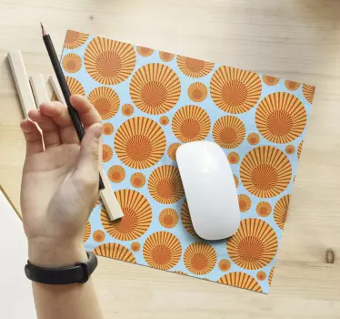 Élénk kör elemei egérpad minták - TenStickers