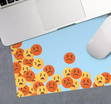 Emotikon kifejezések mouse pad eredeti - TenStickers