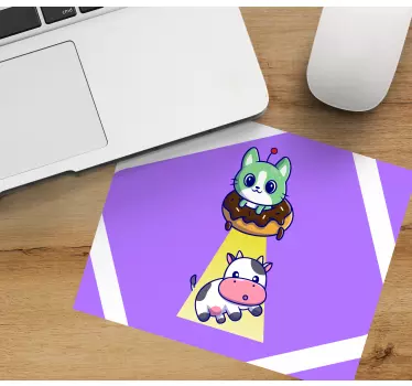 Eredeti egérpad bájos lényfigurákhoz - TenStickers