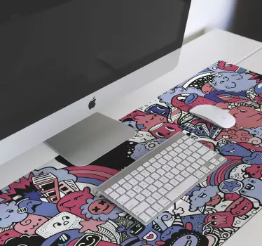 Fantasy anime vinil egérpad - TenStickers