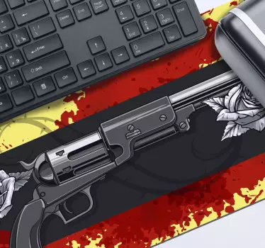 Fegyverek játék vinil egérpad - TenStickers