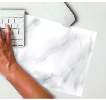 Fekete-fehér márvány egérpárna minták - TenStickers