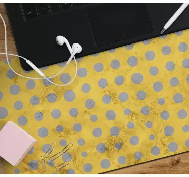 Fényes pöttyös felület egérpad minták - TenStickers