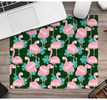Flamingó trópusok mouse pad minták - TenStickers