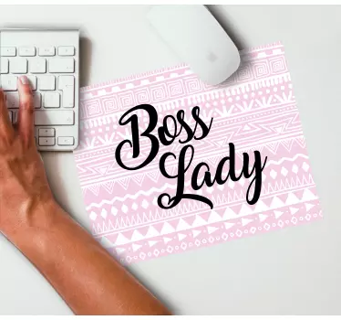 Főnök női inspiráció egérpad outes - TenStickers