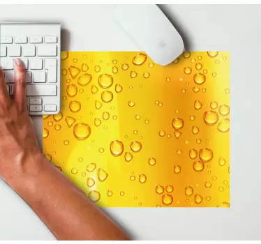 Frissítő gyöngyvíz egérpad minták - TenStickers