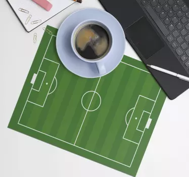 Futballpálya eredeti egérpad - TenStickers