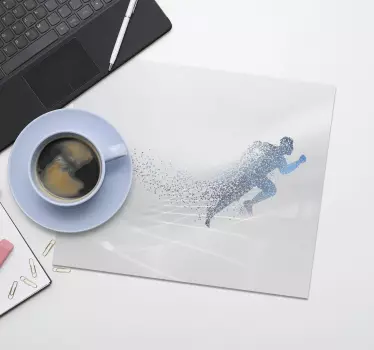 Futó absztrakt tematikus egéralátét - TenStickers
