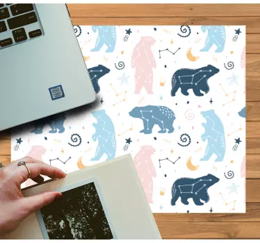 Galaxis medve eredeti egérpad - TenStickers