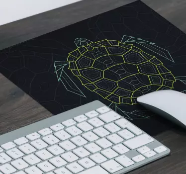 Geometriai teknős minta mouse pad eredeti - TenStickers