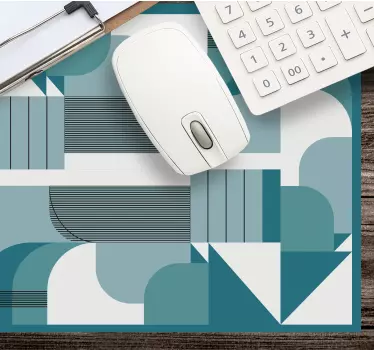 Geometrikus azúr formák egérpad minták - TenStickers