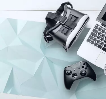Geometrikus forma textúra mouse pad minták - TenStickers