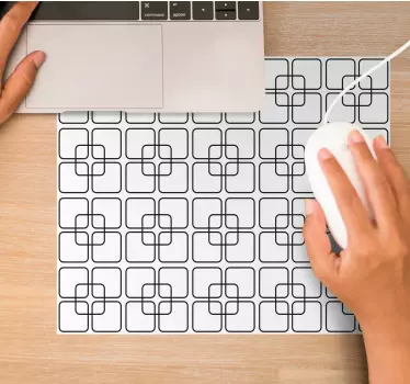 Geometrikus formák kompozíció - mouse pad minták - TenStickers