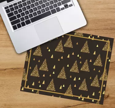 Geometrikus háromszög minta egérpadokhoz - TenStickers