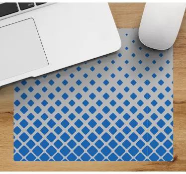 Geometrikus kék formák egérpad minták - TenStickers