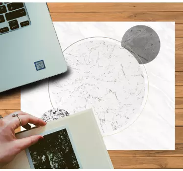 Geometrikus kerek formák egérpad minták - TenStickers