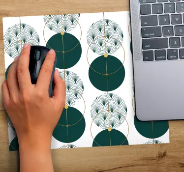 Geometrikus körformák egérpad minták - TenStickers
