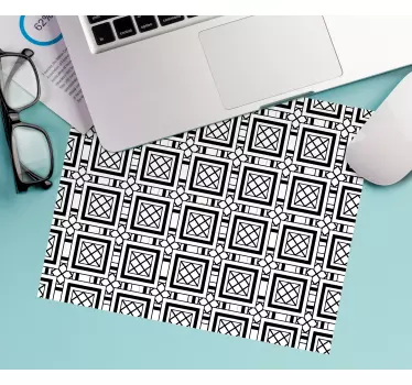 Geometrikus négyzetminták egérpadokhoz - TenStickers
