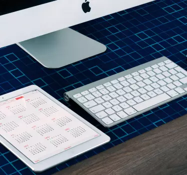 Geometrikus rács minta egérpad minták - TenStickers
