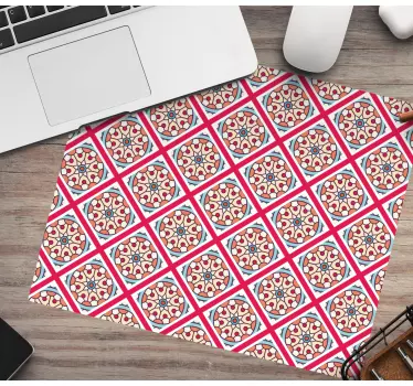 Geometrikus színes motívumok - mouse pad minták - TenStickers