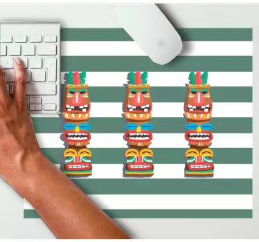 Hagyományos totemek eredeti egérpad - TenStickers