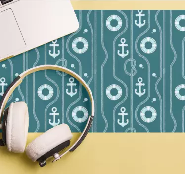 Hajós horgony minták mouse pad minták - TenStickers