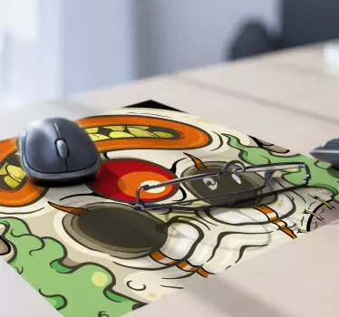 Hátborzongató bohóc arc mouse pad eredeti - TenStickers