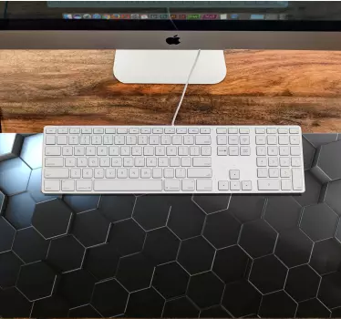 Hatszögletű mintás egérpad - TenStickers