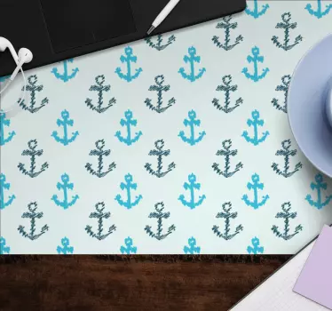 Horgonyok ismétlődő minták - mouse pad minták - TenStickers