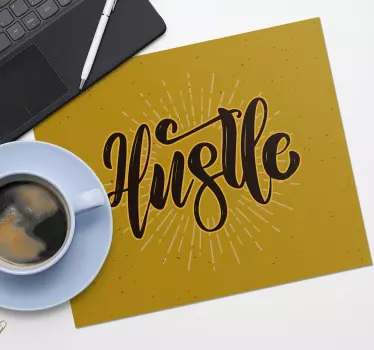 Inspiráló munkaidézet egérpad - TenStickers