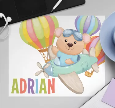 Játékos medve kaland eredeti egérpad - TenStickers