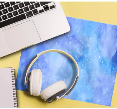 Kék galaxis egérpárna minták - TenStickers