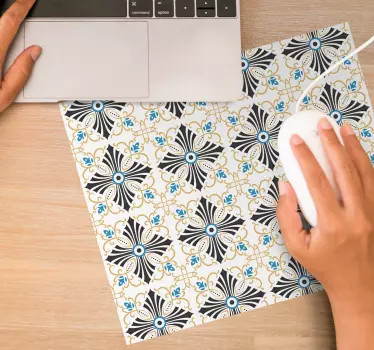 Kellemes növényi inspiráció - mouse pad minták - TenStickers